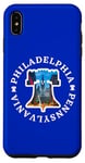 Coque pour iPhone XS Max Philadelphia City of Brotherly Love Park Philly Liberty Bell