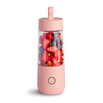 350ml mini portable electric fruit juicer, USB rechargeable milkshake machine, sports bottle juice cup, stylish and portable, healthy and environmentally friendly.