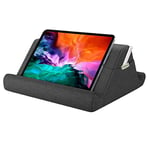 MoKo Coussin de Support de Tablette, Support d'oreiller Multi-Angle Compatible avec iPad 10.2 10th/2022, iPad Pro 11/12.9 2022, iPad Air 5 10.9, iPad Air 10.9/iPad Mini 6 - Gris Sidéral