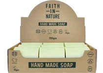 Faith In Nature Natural Aloe Vera Hand Soap Bar Box Set, Rejuvenating, Vegan an