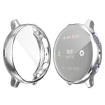 YOUZHIXUAN Smart watch series For Samsung Galaxy Watch Active 2 40mm Hat-prince Full Coverage Electroplate TPU Case(Black) (Color : Silver)