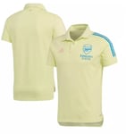 Brand New! Adidas Arsenal Kit Yellow Training Poloshirt Kids Size Uk 7-8 Y !!