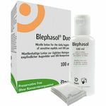 NEW 3x Blephasol Duo Eyelid Hygiene 100ml Lotion 100 wipes Bundle Blepharitis