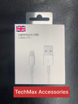 Genuine iPhone Charger Fast For Apple Cable USB Lead 6 7 8 X XS XR 11 Pro Max UK