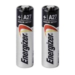 Energizer alkaline A27/GP27A 12V 2-pack batteri