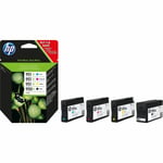 Genuine HP 950XL 951XL Multipack Ink Cartridges, CN045 CN046 CN047 CN048 C2P43AE