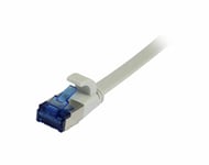 Patchkabel Rj45 Cat6a 500Mhz 7M Grau Uftp Flach Tpesuperflex Awg32 Synergy 21