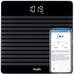 Vitafit Smart Digital Body Weight Bathroom Scale for Weighing and BMI via App,