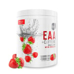 XLNT Sports 2 x EAA & Koffein - 470 g Strawberry + Caffeine Välttämättömät aminohapot, Pr