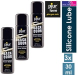 3 x Pjur Back Door Silicone Based Anal Glide Lubricants | Relaxing Lube | 30 ml