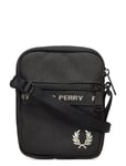 Fp Taped Side Bag Black Fred Perry