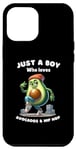 iPhone 14 Pro Max Just a Boy Who Loves Avocado and Funny Dance Hip Hop For Men Case