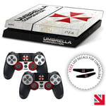 Resident Evil Umbrella PS4 Skin Decal Vinyl Sticker Wrap