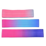 1pc Hip Resistance Bands Circle Band For Booty Building Or W Pink&blue