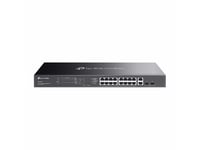 Tp-Link Omada Es220gmp, Hanterad, L2, Gigabit Ethernet (10/100/1000), Strömförsörjning Via Ethernet (Poe) Stöd, Rackmontering