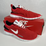 Nike Free Superior OG ‘14 Trainers Suede Crimson Red 642402-601 Men's UK 6 NEW