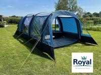 Royal Welford AIR Tent 4 Berth Person Man Family AIR Tent Inc Carpet + Footprint