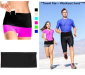 Unbranded Running fitness waist belt travel money near pockets co