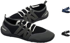 Cressi Unisex Adult Elba Water Shoes - Black/Grey, UK 11/ EU 45