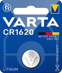 VARTA Batteries Electronics CR1620 Lithium button cell battery 1-pack, Button cells in original blister pack of 1