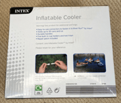Intex Inflatable Mega Cooler Floating Drinks Chiller for Hot Tub, Pool or Lake