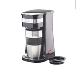 Coffee to go Filter Ground and Soft Coffee Pods Maker Instant 750W 420ml Cup