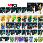 Cartes Zelda Tears Of The Kingdom Amiibo, Lot De 40 Carte Botw, Cartes Nfc Compatibles Avec Nintendo Switch/Switch Lite