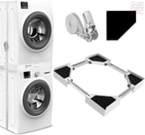 Universal Stacking Kit Washer Dryer, Adjustable Stacking Frame Kit