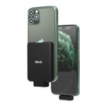OISLE Power Bank Wireless Charging 4500mAh Portable Battery Pack Black For iPhone 11 X/XR/XS/SE/iPhone 12/12mini/12 pro/12pro max