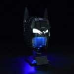 MBKE Light Set for Lego 76182 Batman Helmet, LED Lighting kit Compatible with Lego 76182
