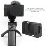 Black Digital Camera Protective Cover Prevent Bumps for Sony ZV1 Camera Black