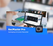 RecMaster Pro - Gameplay &amp; Screen Recorder Steam (Digital nedlasting)