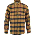 Fjällräven Fjällräven Övik Heavy Flannel Shirt M - Buckwheat Brown-autumn Leaf - Herr - XL- Naturkompaniet