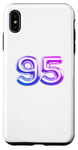 iPhone XS Max 95-Year-Old Birthday Number Ninety Five 95th Bday Age Number Case