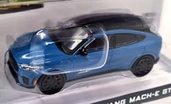 Greenlight 1/64 - Ford Mustang Mach-E GT Blue 2023 Diecast Model Car