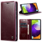 CaseMe Samsung Galaxy A52s 5G / A52 5g / A52 Smooth Fodral - Röd Röd
