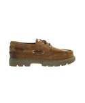 Kickers Lennon Boat Mens Brown Shoes Leather - Size UK 7.5