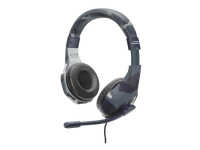 SPEEDLINK RAIDOR - Headset - på örat - kabelansluten - 3,5 mm kontakt - blå - för Sony PlayStation 4, Sony PlayStation 4 Pro, Sony PlayStation 4 Slim