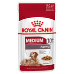 Royal Canin Medium Ageing 10+ i saus  - 40 x 140 g