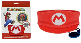 Super Mario Kids Audio Headband Headphones Sound Limited Ultra Soft New