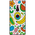 Sony Xperia XZ3 Genomskinligt Skal Butterfly Veil