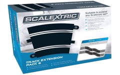 Scalextric Track Extension Pack 6 - 8 x Radius 3 Curve 22.5°