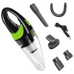 Car Vacuum Cleaner 4000PA Powerful Wireless USB Portable Handheld Car Vacuum Cleaner 120W Cordless Wet Dry Use Rechargeable Home Car Vacuum Cleaner,White