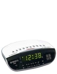 radio cr9971 chronologic vi dual alarm clock radio with instant time set,  by
