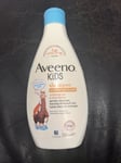 New Aveeno Kids Shampoo 250ml Enriched with Soothing Oat & Shea Butter