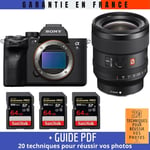 Sony A7S III + FE 24mm F1.4 GM + 3 SanDisk 64GB Extreme PRO UHS-II SDXC 300 MB/s + Guide PDF ""20 TECHNIQUES POUR RÉUSSIR VOS PHOTOS