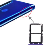 PANFENG SIM Card Tray + NM Card Tray for Huawei Nova 5 (Black) (Color : Purple)