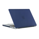 MacBook Pro 14 (2023 / 2021) - DOT Hårt skal fram + Bakre omslag Mörkblå