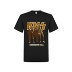 Kiss Dressed To Kill   Barn T-Shirt Black 140
