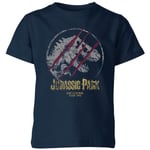 Jurassic Park Lost Control Kids' T-Shirt - Navy - 3-4 Years - Navy